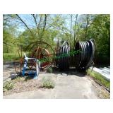 6 Metal Material Reels, Assorted Sizes.