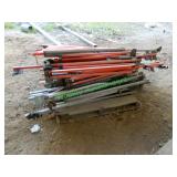 Constructions Site Sign Bases on Pallet