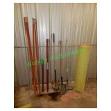 Little Beaver Tool, Fence Post, Shovels & Yellow