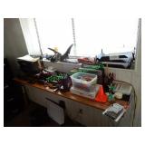 Assorted Office Supplies & Findings In Group