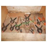 Assorted Quick Clamps in Group