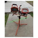 Utilitech Dual Lamp Utility Lighter (Red)