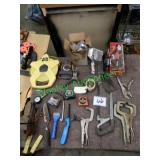 Hacksaw, Table Vice, Measuring Tape, &