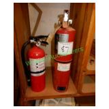 Two Fire Extinguishers