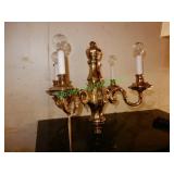 Metal Chandelier 4- Bulb