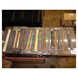 Assorted Hammers in Group