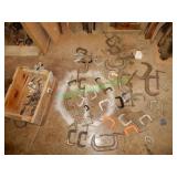 Assorted Metal C-Clamps in Group