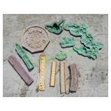 Large Assortment of Plaster Molds