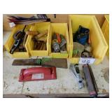 1 Large & 3 Small Bins w/ Contents