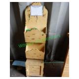 Wood Mail Organizer