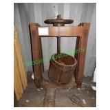 100 Year Old Cider Grape Press