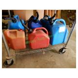 Assorted Gas and Kerosene Cans