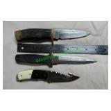 3 Fixed Blades - in Group