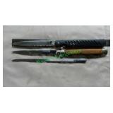 3 Folding Long Blades