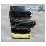 4 Assorted Folding Blades in group