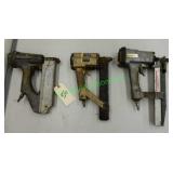 3 Assorted Pneumatic Finish Nailers - In Group