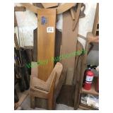 Assorted Wood Panels, Parts, Pieces, and Backings