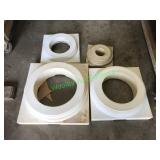 4 Colume Basses & Top Pieces