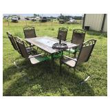 Patio Furniture Set - 6 Seats