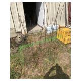 Several Wire Planters in Group