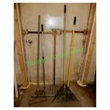 Assorted Yard Tools in Group