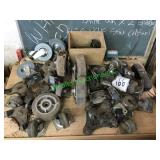 Large Assortment of Casters in group