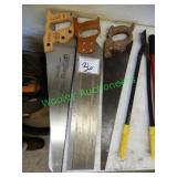 3 Hand Saws in Group