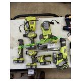 Ryobi Battery Powered Power tool Set