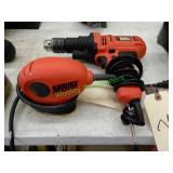 Black & Decker Elec. Drill & Mouse Finish Sander