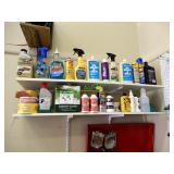 Assorted Cleaners & Chemicals in Group