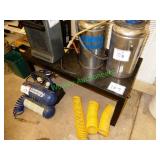 39" x 19" x 17.5" Black Coffee Table