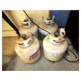 4 - 100% Full Propane Tanks