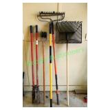 Post Hole Digger, Aerator, Rakes & Scoop