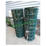 2 Rolls of Garden Fencing