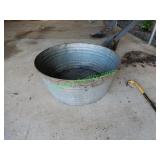 Metal Wash Tub