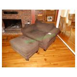 Love Seat & Ottoman