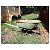 Blue Wheel Barrow