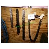 Assorted Chain Saw Blades in Group