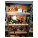 Air Hose & Other Items in 1 Section Shelving