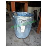 Small Metal Trash Can