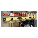 5 Assorted Levelers in Group