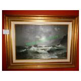 "Romantic Night" Original Painting by Eugene Garin