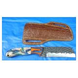 H-C Knife w/Paddle Sheath, New