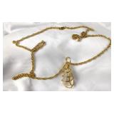 Avon Crystal Pendant Necklace