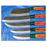 Handmade Premium Chef Knife Set of 5, New [x5]
