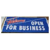 Welcome Open For Business 8
