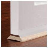 White 36" Self-Adhesive Door Sweep, NEW