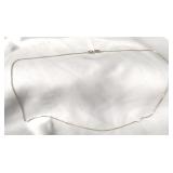 Sterling Extra Fine Box Chain Necklace