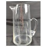 Large Glass Juice Pitcher