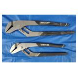 Husky 12", 10" Groove Joint Pliers